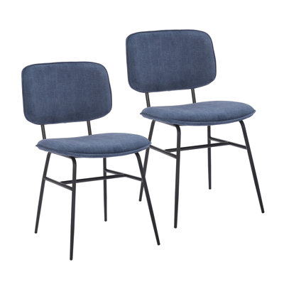 Aquasco 18.5'' H Velvet Upholstered Side Chair