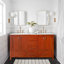 Rangement pour salle de bain 60 po sans comptoir ni lavabo-481915276