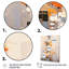 Fleurs de bouquet de coups de crayon orange gris sur toile-713041000-713040983