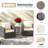 Outdoor Patio Furniture Sets Garden Rattan Chair Wicker Sofa Load 360 LBS 2 Person Seating Group-2071459661
