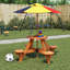 Herlef Kids 2 Piece Solid Wood Round and Chair Set-162848012