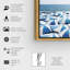 Blue Umbrella Beach - photographie sur toile-61112709-61112710