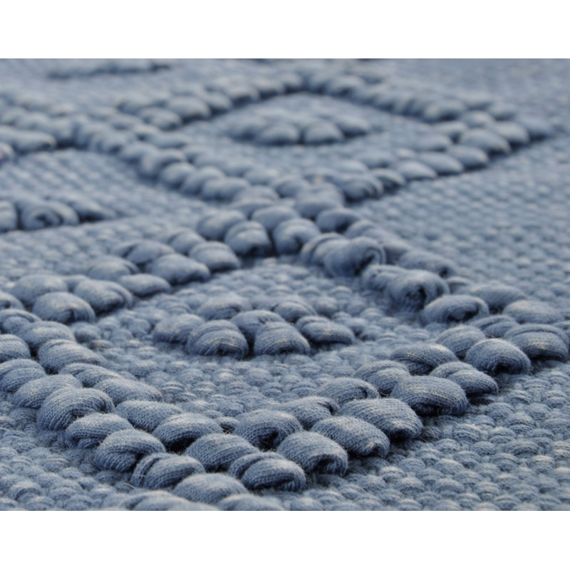 Bath Rug, 70cm W x 120cm L, Denim
