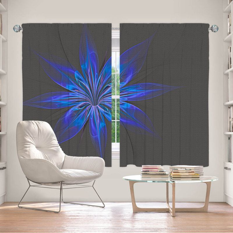 Paire de rideaux obscurcissant en polyester Dason, L 56 po x L 78 po