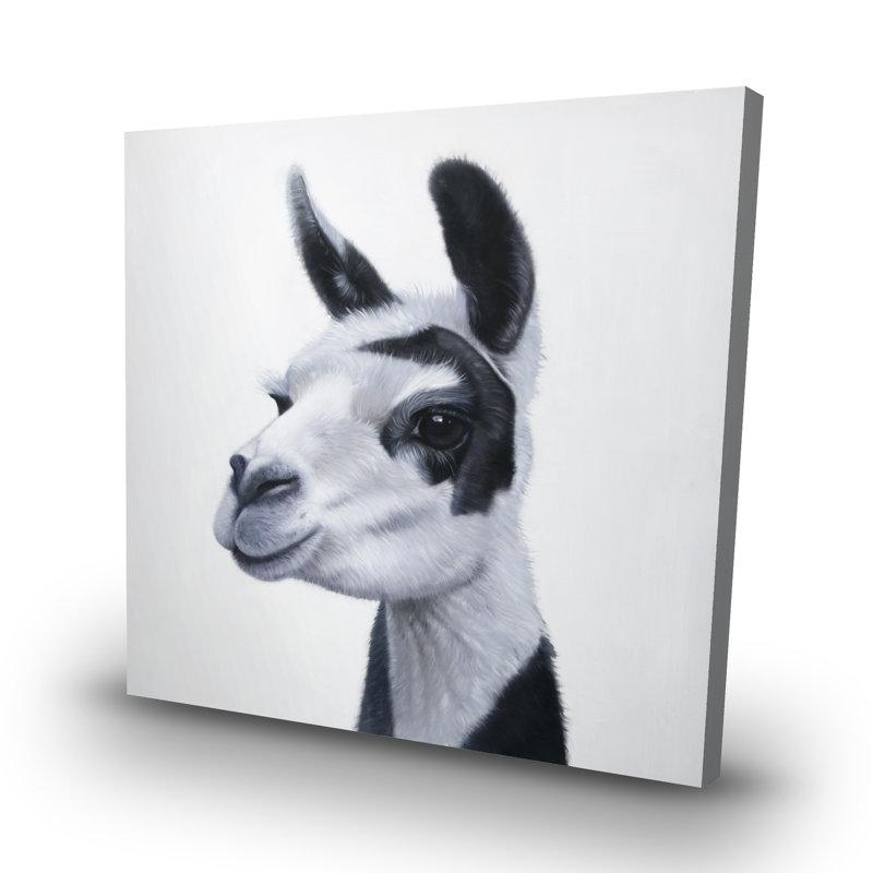 lama - 32"x32" art on canvas
