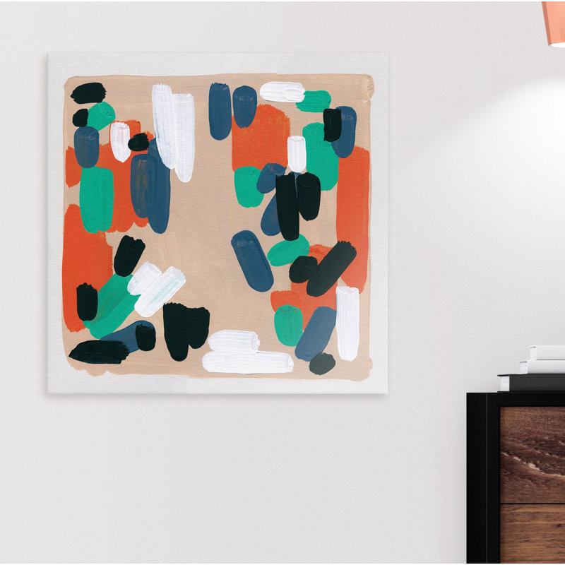 «Fair Game» - Imprimé Cavnas, Toile tendue, H 12 po x l 12 po x P 1,5 po