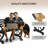 41" Wooden Wheel Bench Outdoor-1642404082