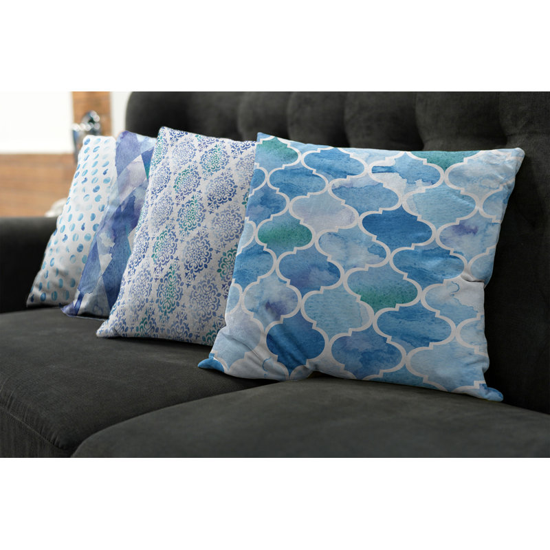 Ensemble de housse de coussin 4 pièces, 18" x 18"