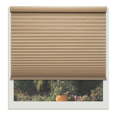 Store filtrant la lumière sans cordon Linen Avenue (arrive 1/4 "plus étroit)