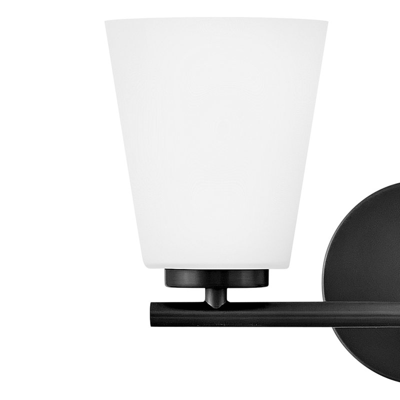 Éclairage pour meuble-lavabo Lark Bri, Noir