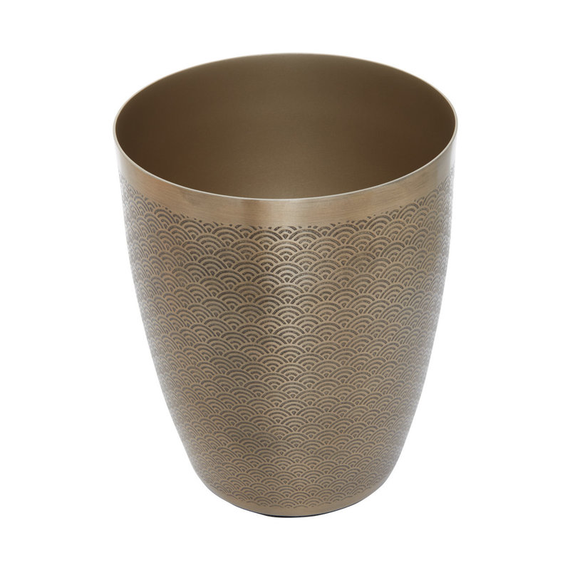 Shauna Aluminum Open Waste Bin