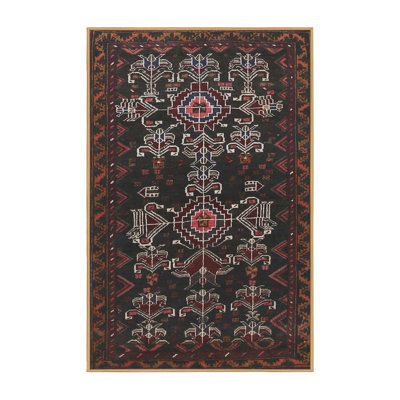 Tapis noir Southwestern
