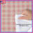 Pink Beige Gingham Check Comforter-124117158
