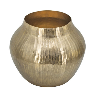 Vase à fleurs en aluminium