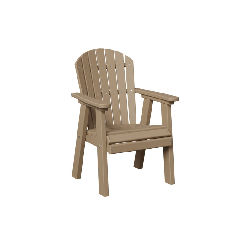 Outdoor Dining Armchair, Weatherwood