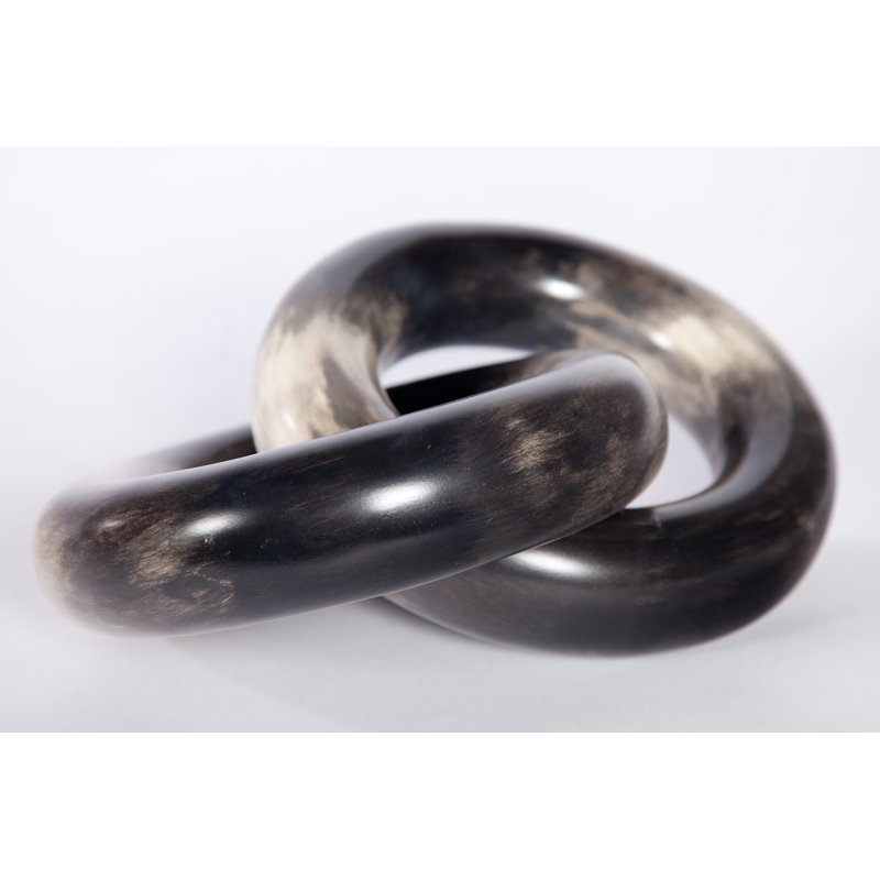 Decorative Interlocking Link Sculpture