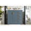 Meuble-lavabo de 36 pouces avec lavabo en céramique, structure en bois massif, charnières à fermeture en douceur, 3 tiroirs, grand espace, look rétro, quincaillerie exquise, conception à rainures, armoire de rangement multifonctionnelle, lavabo,-601872260