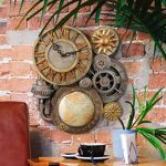 Bagdad Gears of Time Wall Clock