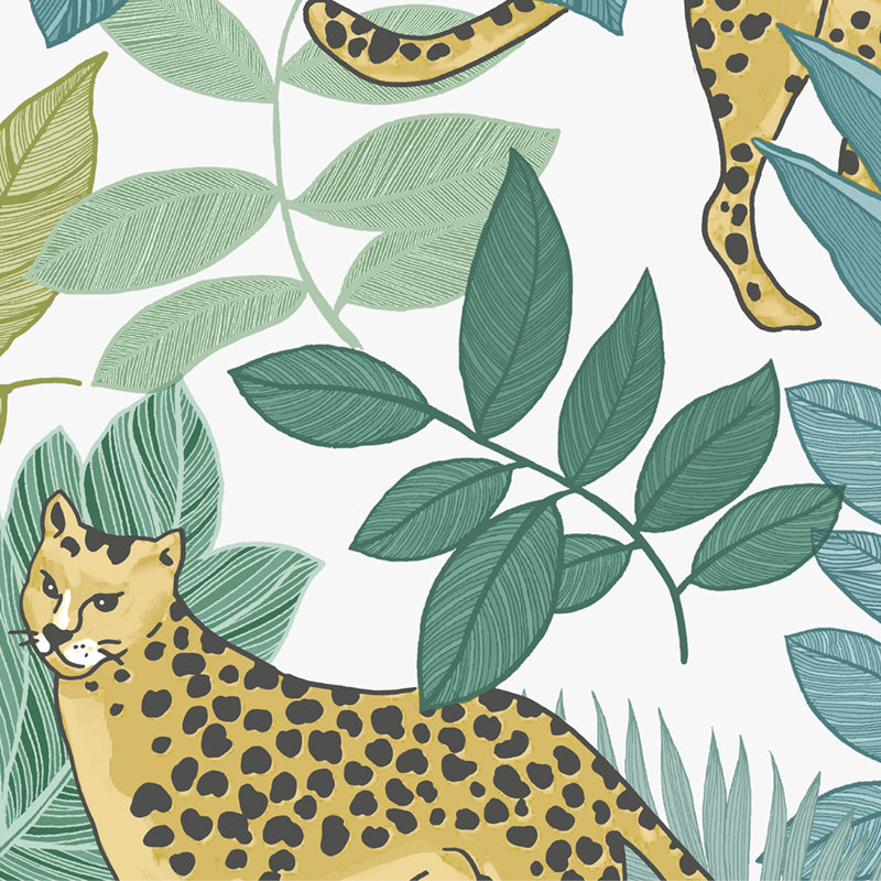 Floral Wallpaper Double Roll, Day