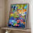 FLORAL Series DCVI Framed Print - Solid Wood