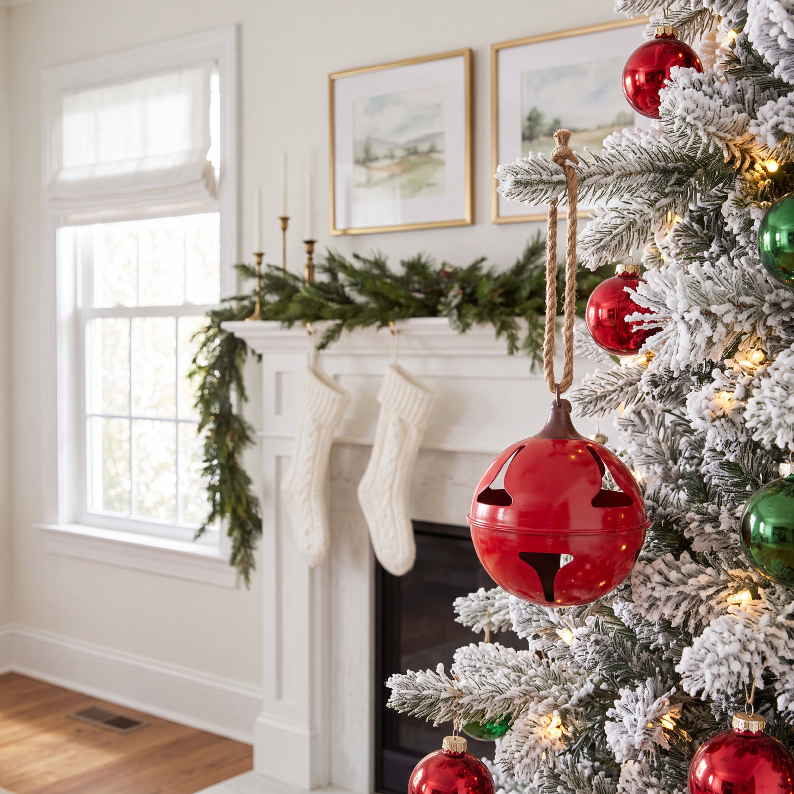 Bauble, 27" H x 8" W x 8" D, Red