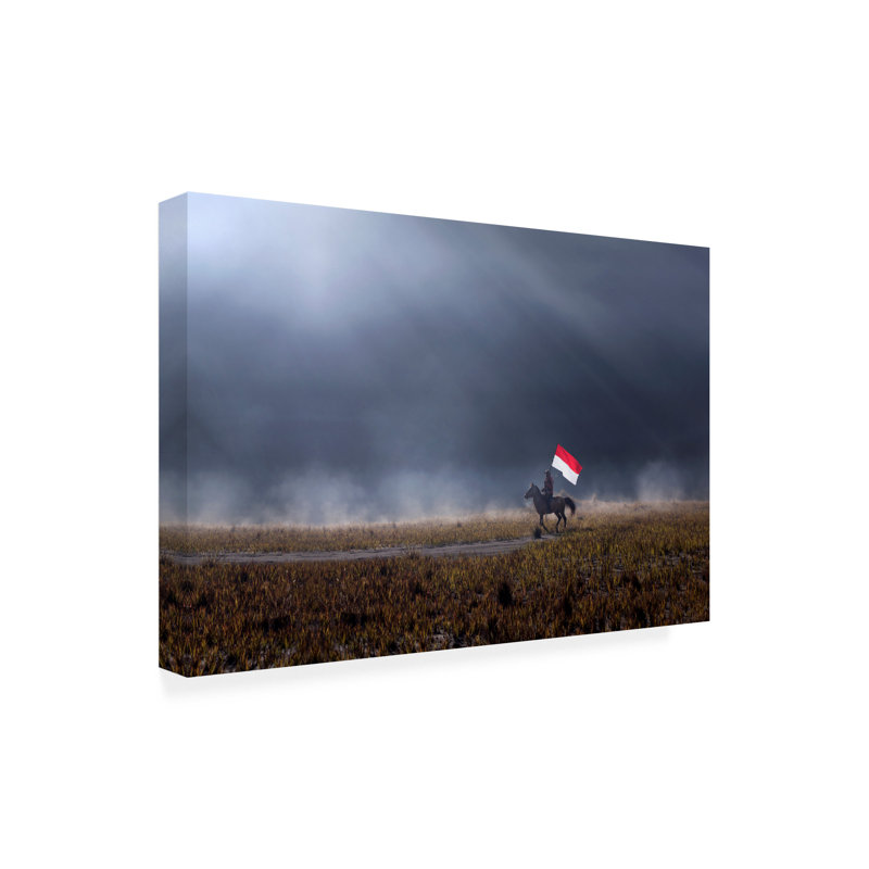 Art sur toile, «Nunu Rizani Independence Day», H 12 po x l 19 po