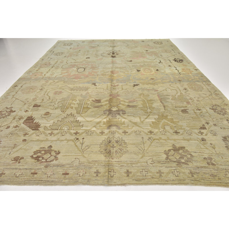 Mehdi One-of-a-Kind 11' X 15'7" Wool Area Rug in Beige