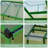Polycarbonate Greenhouse, Winter Greenhouses For Outdoors,Outdoor Greenhouse With Roof Air Vent, Heavy Duty Walk-In Aluminum Green House For Outside Garden Backyard-120880098-120880099