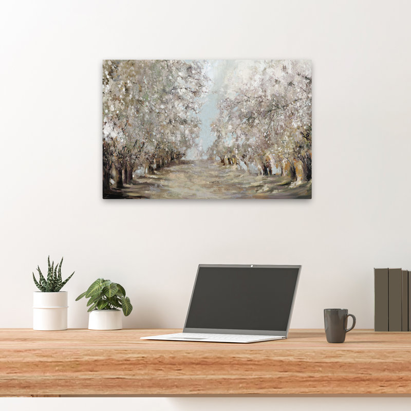 Plantes, fleurs, paysage, nature, abstrait, fleurs printanières, H 16 po x l 24 po