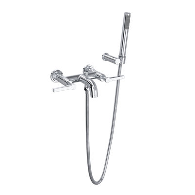 Lombardia® Double Handle Clawfoot Tub Faucet