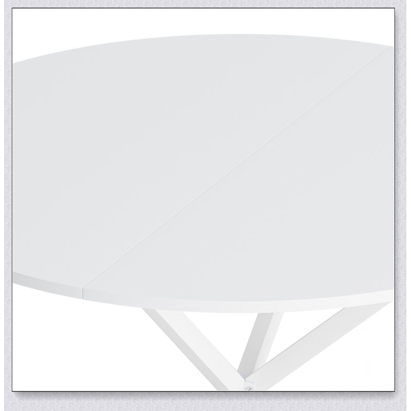 Table d'appoint 47,24 po Modern