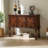 Retro Handcrafted Solid Wood Sideboard
