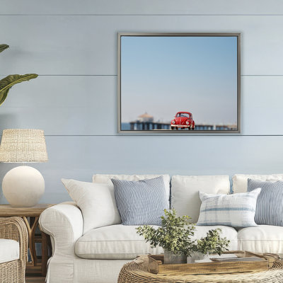 Cadre flottant Vintage Car Adventure, design par Ashley Singleton