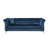 Ganyn 87" Velvet Rolled Arm Chesterfield Sofa-1703560415