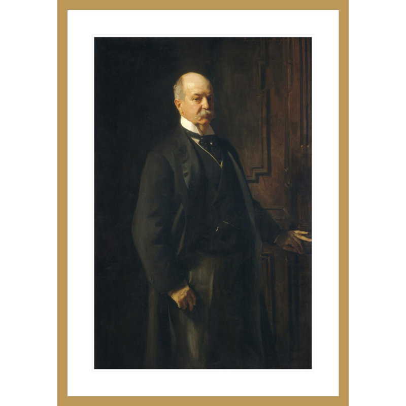 «Peter A. B. Widener» par John Singer Sargent, impression giclée encadrée, H 41,5 po x l 29,76 po