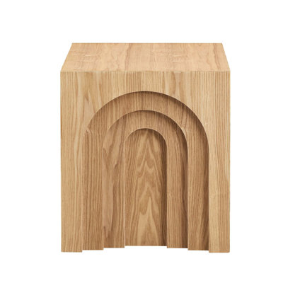 Square Side Table Small Coffee Table Accent Table Bedside Table by Latitude Run