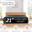 Ensemble de draps-housse en lin lavande Southshore Fine Vilens Springs en microfibre à double brossage 110 g / m² avec poche extra-profonde de 21 pouces et coins élastiques, 2 draps-housse, simple TG-134472420-134472421
