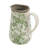 Ceramic Pitcher Degraff with Floral Pattern