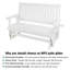 Banc oscillant 3 places en poly Lumber-431693600