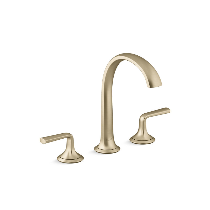 Script™ Sink Faucet, Arch Spout, Brushed French Gold, Lever Handle