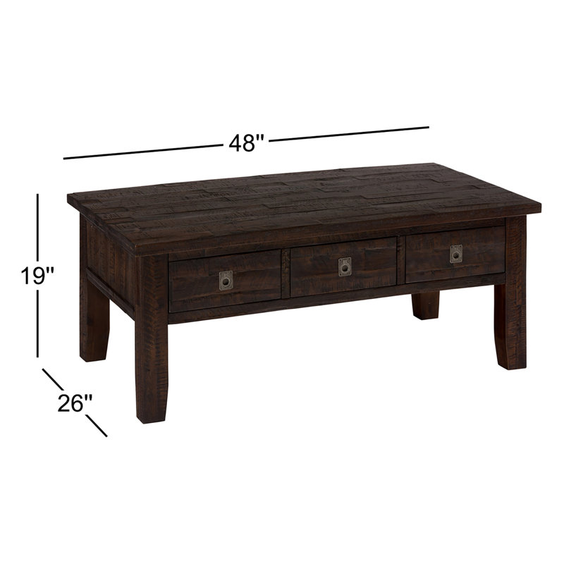 Mariama Solid Wood Coffee Table