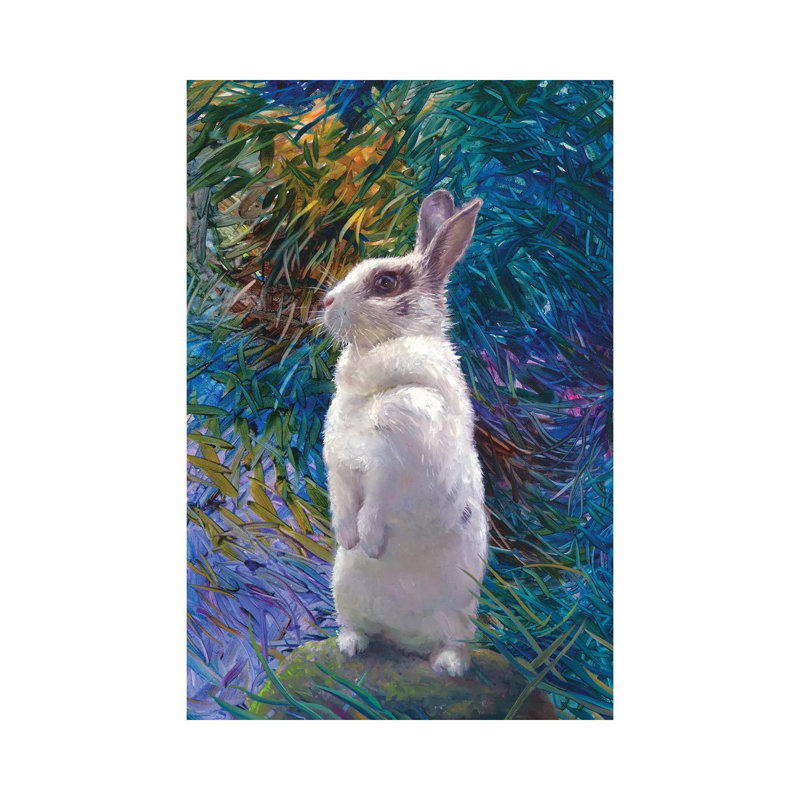 Zaika by Iris Scott - Print on Canvas, Wrapped Canvas, 20.32 cm H x 30.48 cm W
