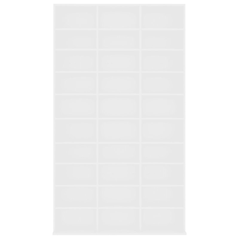 Cleanthes 177.5cm H x 102cm W Standard Bookcase, White