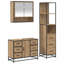 Vanity & Mirror Set