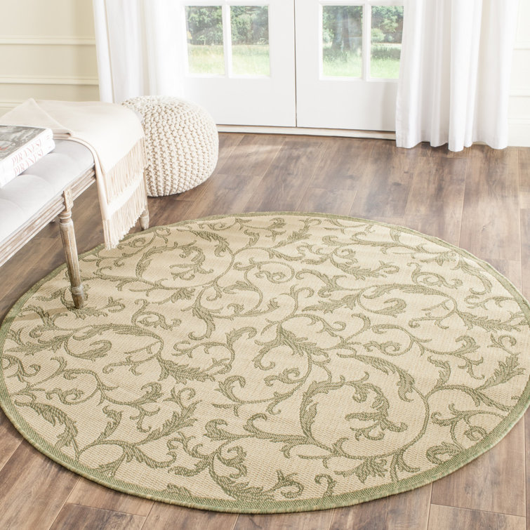Herefordshire Performance Floral Indoor/Outdoor Area Rug