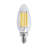 8 Watt (75 Watt Equivalent), C11 LED, Dimmable Light Bulb, Warm White E12/Candelabra Base-60893041