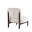 Chaises d'appoint modernes avec cadre en bois massif 25,5 po Yadiel-738627260
