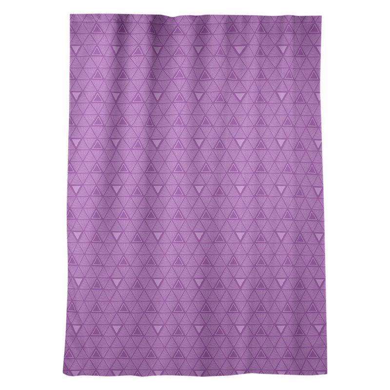 Jordao Room Darkening Curtain Single Panel, Violet
