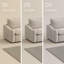 Causeuse inclinable surdimensionnée Modern Power-129743265