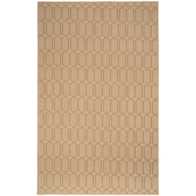 Timikia Jute/Sisal Geometric Rug, Rectangle 4' x 6'
